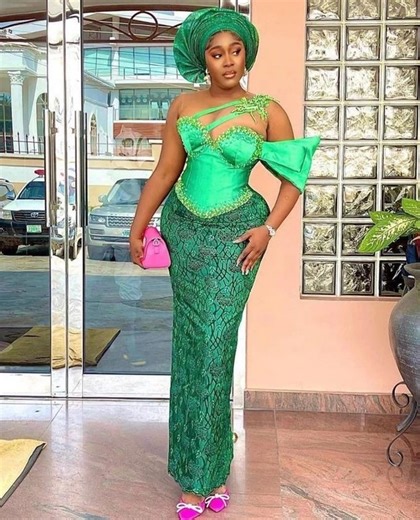 Asoebi Lace Styles || Latest Aso Ebi Lace Styles For Ladies 2023 - Fashion - Nairaland