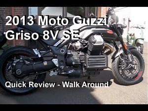 2013 Moto Guzzi Griso 8V SE - Quick Review