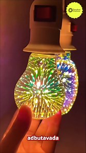 3D Fireworks Bulbs #Infinity3DFireworks #FireworksBulbs #3DLights #DecorativeLighting | Tanushree Creations