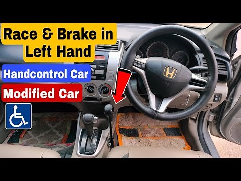 Race & Brake in handcontrol | Handcontrol system for disabled | Handicap modified car
