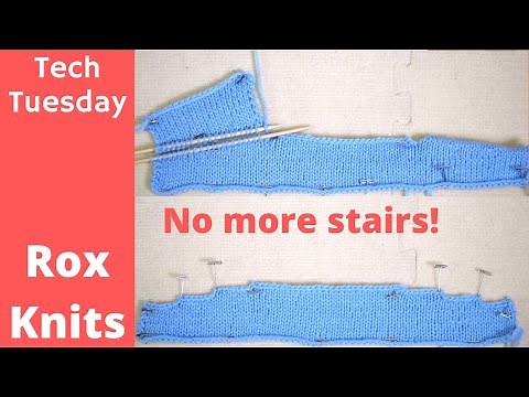 Simultaneous Short Row Shoulder Shaping // Technique Tuesday