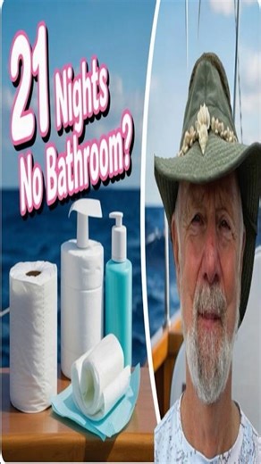 21-Night Living on a 17' Open Sailboat-Where I Go to the Bathroom #sailing #campingequipment