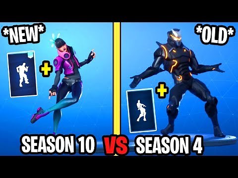 INFECTIOUS vs. ORANGE JUSTICE in Fortnite! NEW vs OLD DANCE/EMOTE! (Bass Boosted, Different Speed..)