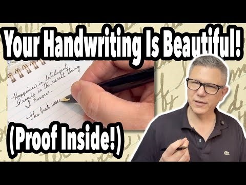 Embrace Your Handwriting’s Imperfections! Penmanship Practice