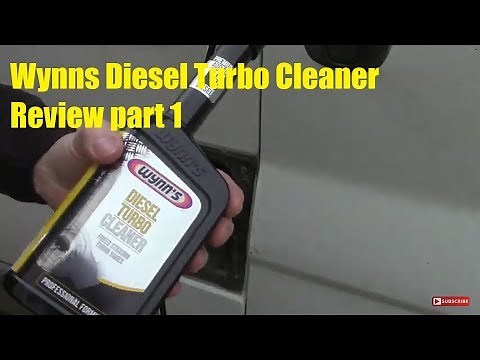 Wynns Diesel Turbo Cleaner Review Part 1