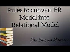 Rules to convert ER Model into Relational Model