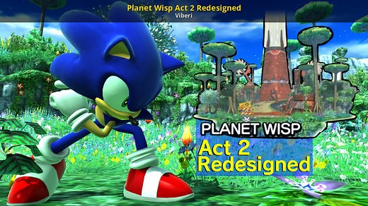 Planet Wisp Act 2 Redesigned Mod for Sonic Generations (2011) | Gens Mods