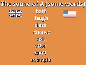 BRITISH ENGLISH VS. AMERICAN ENGLISH: PRONUNCIATION