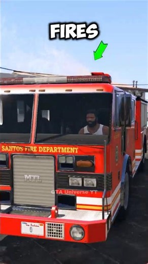 If You Spray Firetruck Water Off a Building in GTA Games #gta