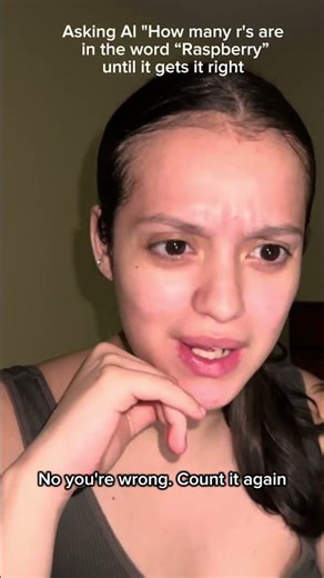 Asking AI how many r’s are in the word “Raspberry” 😭