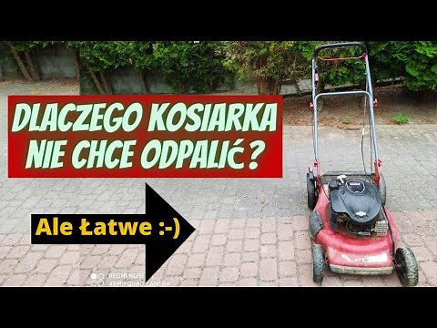 Jak naprawić kosiarkę? Na 99% dlatego nie chce odpalić!