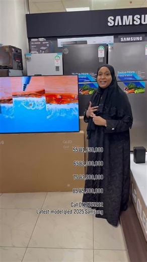 Fatmaelectronics lg brand shop on Instagram: "SAMSUNG 75" Q6F QLED Vision AI 4K UHD Smart Tizen OS TV (QN75Q6FAAFXZC) - 2025 Model Watch the latest blockbusters, stream the newest games and catch up on trending content with this smart TV from Samsung. Featuring a PANTONE® colour validated 4K QLED screen and Quantum Dot technology, you’ll see bright, authentic colours and skin tones like never before. Vision AI upscales content to near-4K for bright colours and crisp picture quality while next-le