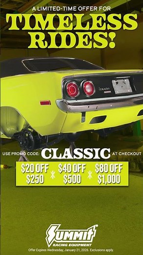 💥 Save big at Summit Racing! #summitracing