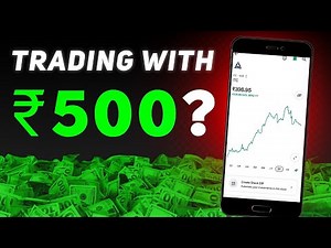 How to trade with 500 rupees! #trading