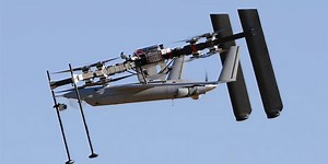 Watch This Massive Drone Launch and Recover Another Drone in Flight