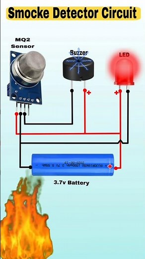 Battery Tester | Battery Terminal Testing Circuit 🔋⚡ #electronics #circuitdiagram#shorts