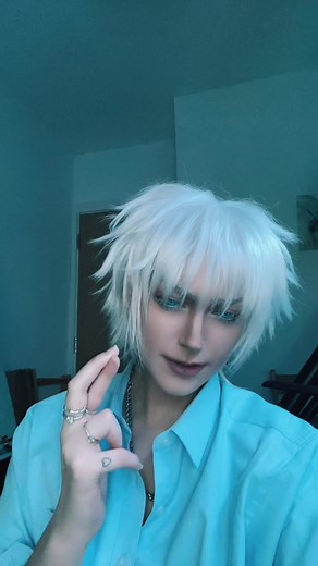 Gojo Cosplay Without Glasses - Jujutsu Kaisen
