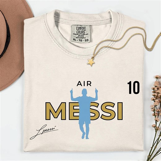 Air Messi Soccer Shirt for Argentina Fans - Premium Football Jersey Gift for Him and World Cup Supporters - Etsy
