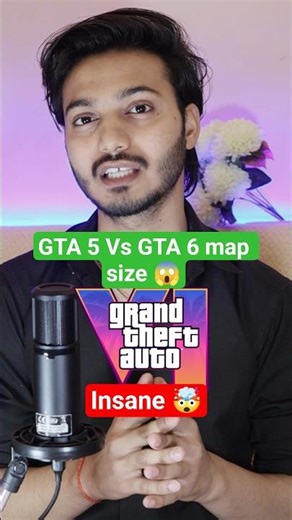 GTA 6 Map 😱 GTA 5 se kitna bada hoga? #ytshorts #gtavi #gta6map
