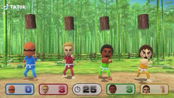 this is seriously the hardest mini game in gaming history... u better watch the full vid on my YouTube channel #poofesure #wiiparty #rage #wii #wiiu