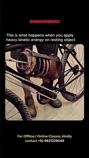 💥 When potential meets unstoppable kinetic energy....#physics #motion #shorts #fyp