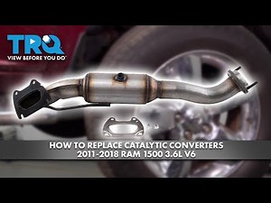 How to Replace Catalytic Converters 2011-2018 Ram 1500 3.6L V6