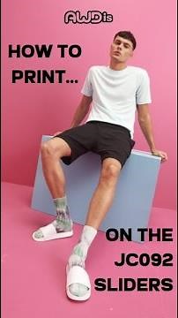 How to Print on the New JC092 Sliders