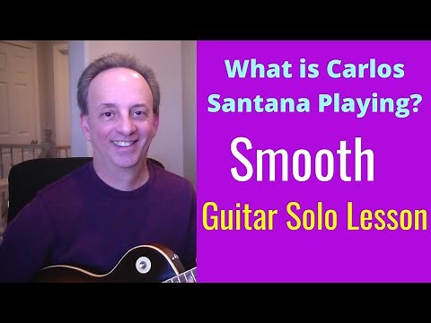 SMOOTH-SANTANA (GUITAR LESSON SOLO) HOW TO PLAY