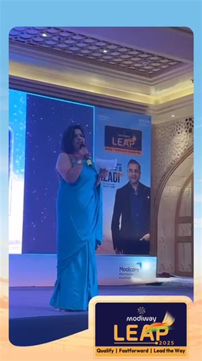 54K views · 5K reactions | “Hume iss industry mein zindagi badalne ka mauka milta hai” - Soma Maitra’s (COO, Modicare) heartfelt words at LEAP Agra. #Modicare #LEAP #SochBadlo | Modicare India | Facebook