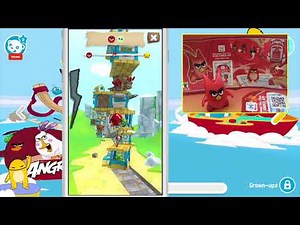 Kinder Joy Magic Kinder Angry Birds Gameplay | 1-10 lvl