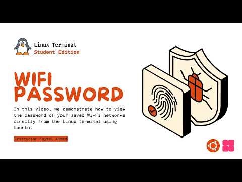 How to View Saved Wifi Password in Linux | Wifi Password | Linux Terminal :: Student Edition (Ep. 2)