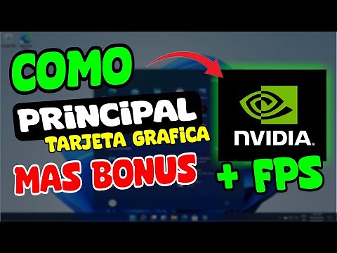 Como configurar TARJETA GRÁFICA de VÍDEO DEDICADA COMO PRINCIPAL - NVIDIA 2025