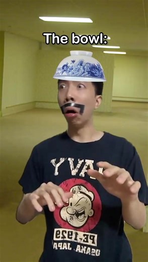 The bowl and The Backrooms #luziwei #Meme #bowl #cooking #backrooms | backrooms