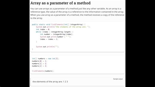 Day 18 – Java MOOC Helsinki | Part 3: Arrays | Bioinformatician → ML Engineer | Anil Kanthi
