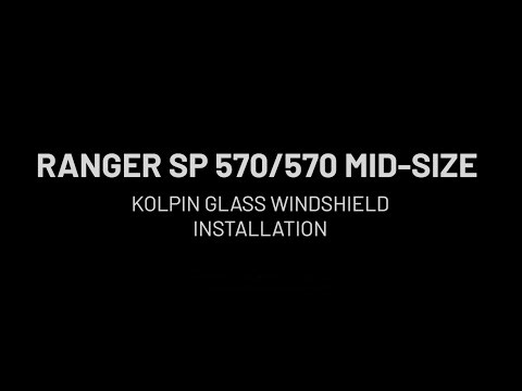 Polaris Ranger SP 570/570 Mid-Size Kolpin Glass Windshield Installation Video - KolpinOutdoors