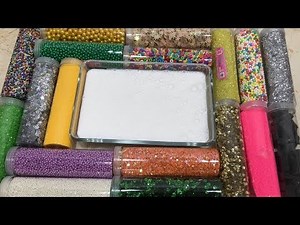 Mixing Random Things Into Bubbly Slime | Most Satisfying Slime Videos