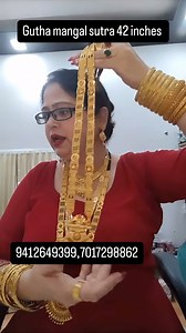 Gutha mangalsutra 42 inch | Preet Collection