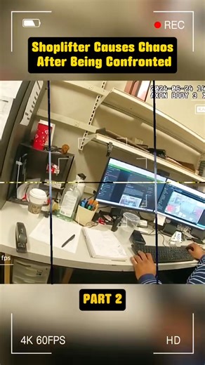 Shoplifter Causes Chaos After Being Confronted | Samantha Video 3