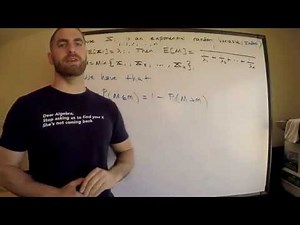 Exam P MUST KNOW | 1st Order Statistic & Exponential Distribution