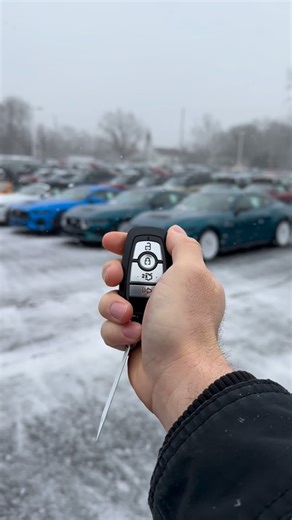 5.7K views · 2.1K reactions | Which #Ford Mustang does this key go to?樂 Grabber Blue 2026 Ford Mustang GT 6-Speed Manual Transmission Head to our website to view our complete inventory #FordMustang #Mustang #Ohio #SarchioneFord | Sarchione Ford Of Randolph | Facebook