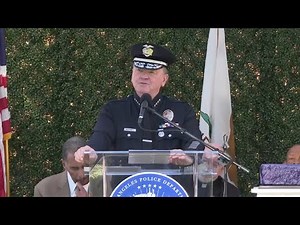Jim McDonnell sworn in as LAPD chief in public ceremony