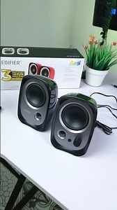 Edifier R12U - Speaker USB untuk setup Desktop meja kerja, buat Laptop & PC. Speaker murah