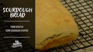 Use your homemade sourdough starter to make Sourdough Bread from Scratch! Sourdough Starter: https://fb.watch/c0mdJoDOtT/ Recipe: https://www.timfarmerscountrykitchen.com/bread | Tim Farmer's Country Kitchen