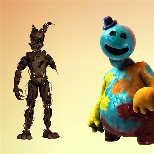 Scrap trap Vs Poppy Playtime (Remake) #shorts #poppyplaytimechapter #scraptrap #fnaf