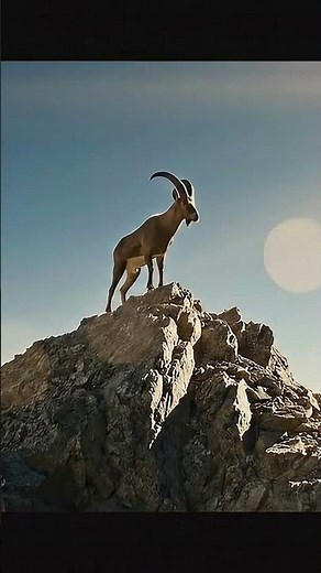 How This Ibex Goat Survived the Impossible Cliff!