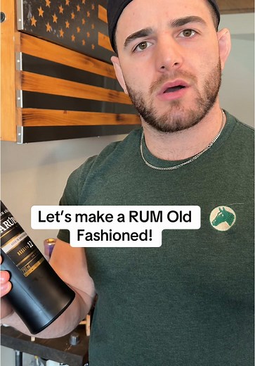 Classic Rum Old Fashioned Cocktail Recipe