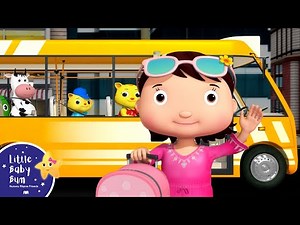 Wheels On The Bus Go Round! | Little Baby Bum - Nursery Rhymes for Kids | Baby Song 123