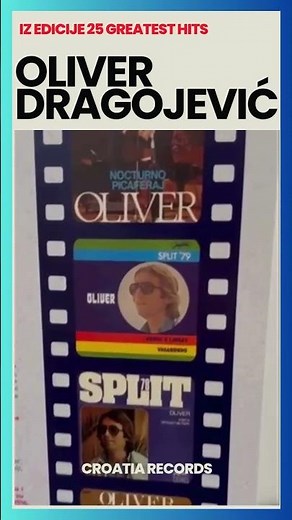 25 Greatest Hits Oliver Dragojević #shorts
