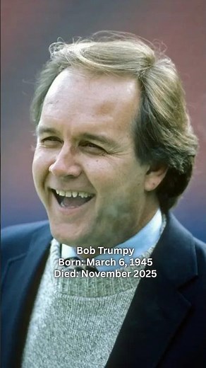 Bob Trumpy, Bengals legend and broadcaster🕊️#bob #nfl #fy #shorts #broadcaster #football #history