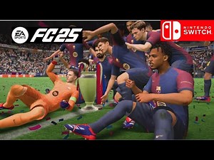 FC 25 Nintendo Switch UEFA Champion League Full Gameplay